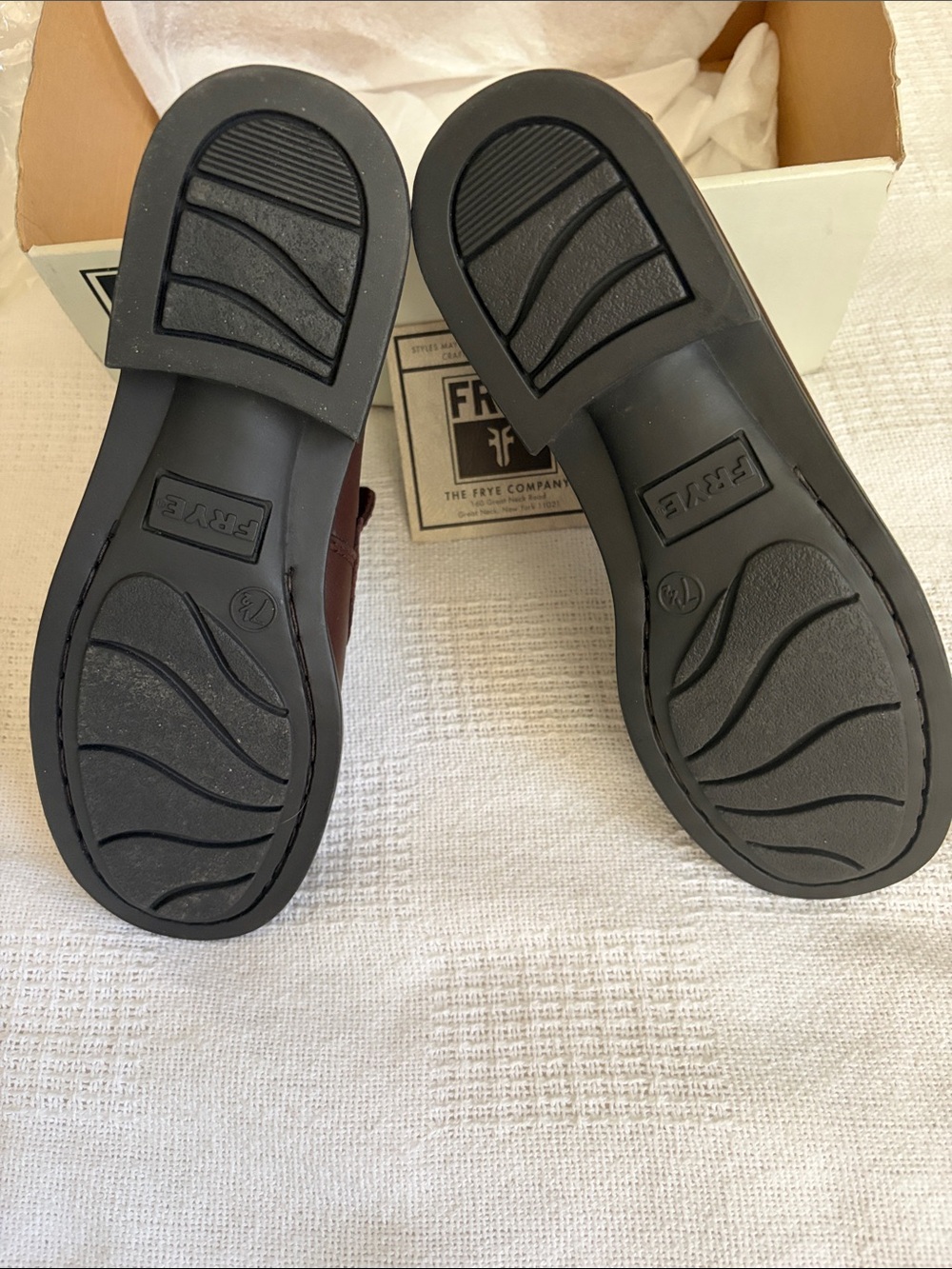 Frye Missy Loafers, Brown Size 7.5 NWB - Picture 4 of 6
